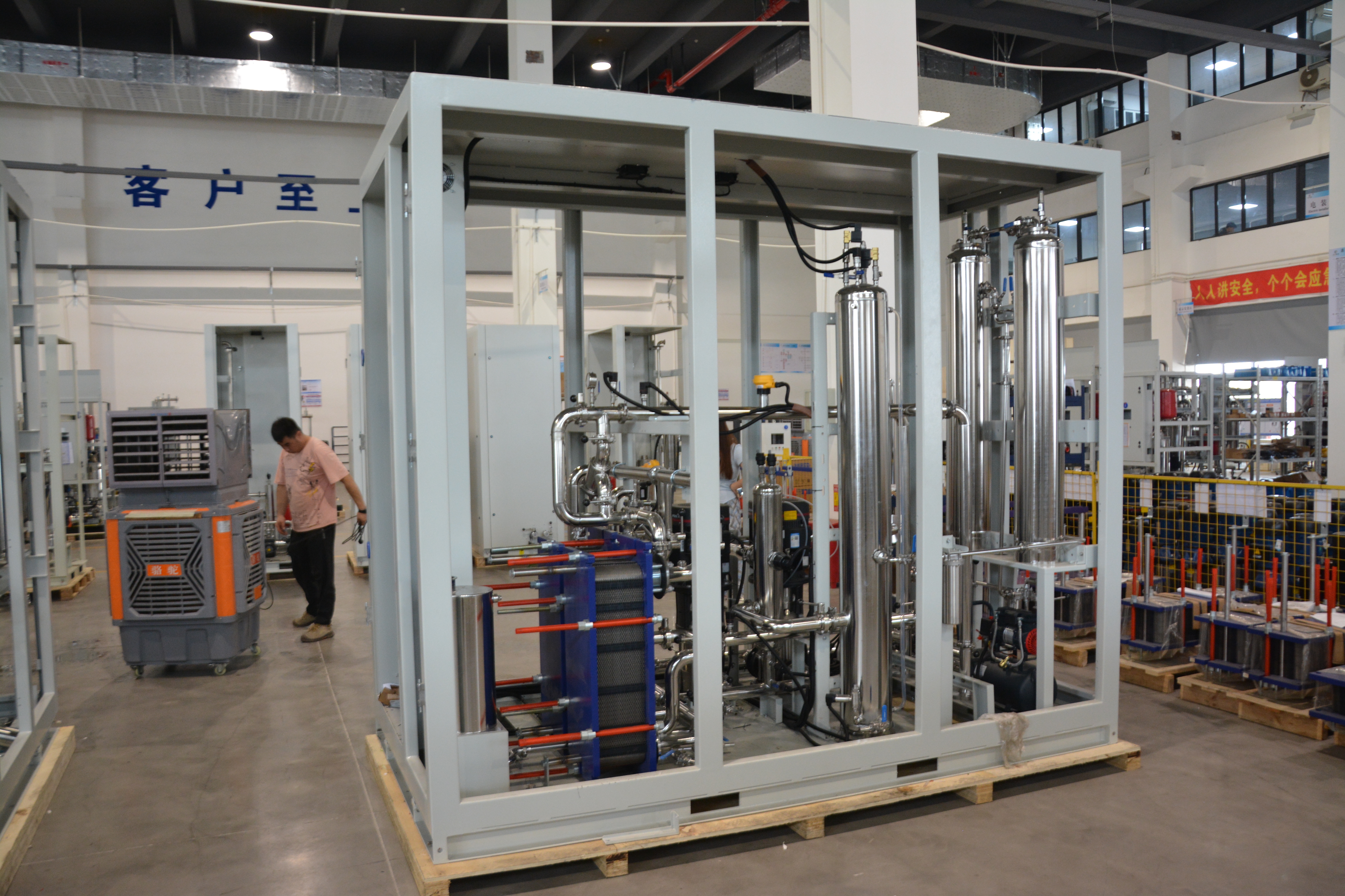 High Voltage Water to Water Liquid Cooling Unit for IGBT and Power Electronics