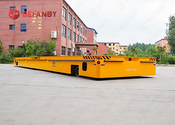 30T Intelligent Navigation System On AGV Robot Trackless Transfer Carts