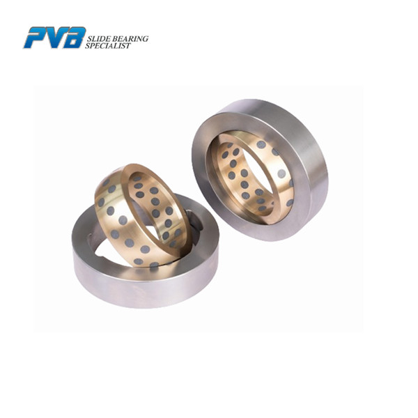 SS316 Stainless Steel Outer Ring C86300 PTFE Plugged Oilless Sliding Bearing 500 Spherical Plain Bearing