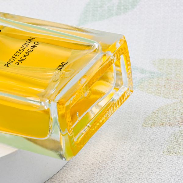 15ml 30ml 50ml 100ml Serum Dropper Bottle Oil Packaging Glass Square Shape