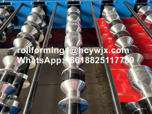 Perfiladeira Trapeze 40 Roofing Roll Forming Machine For Color Steel Plate