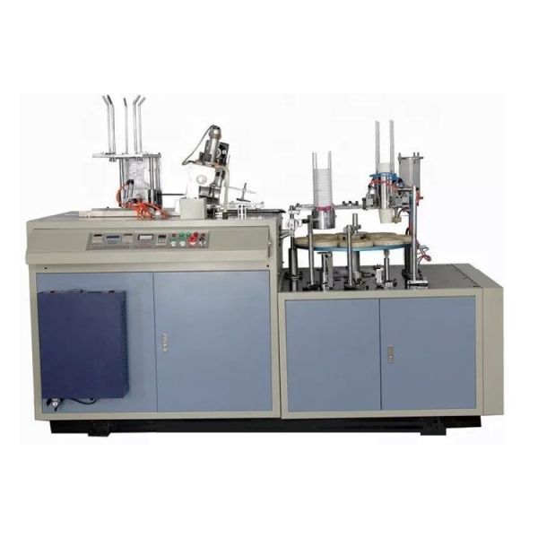 4-50 Oz Ultrasonic 45-50 Pcs/Min Coffee Paper Cup Making Machines Hollow Double Wall