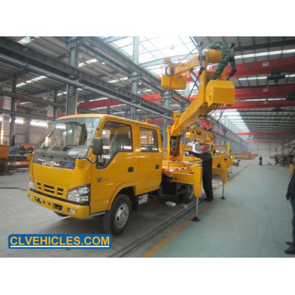 lifting arm 14m 18m Elevated Work Platform Truck 20T Hydraulic