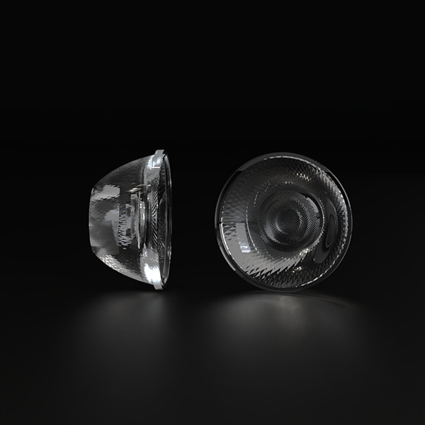 High Efficiency Free UGR PC Material LED Lens with 24° Beam Angle for Bridgelux COB