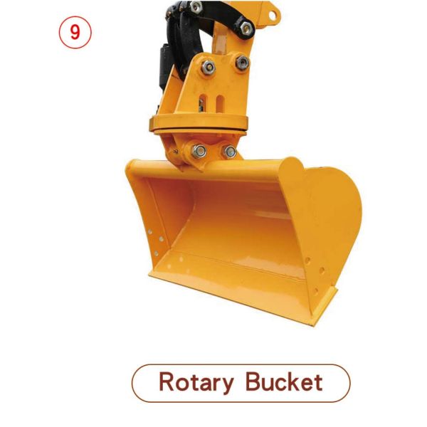 EPA Certificate MINI Excavator Bucket Accessories Multiple Use