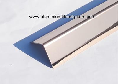 Mirror Effect Rose Gold Stainless Steel Wall Corner Guards For Commercial Buildings