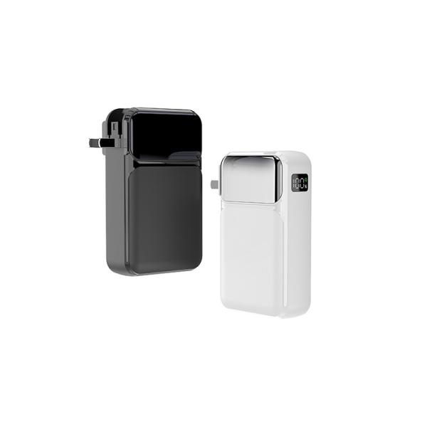 Banco de energia indicador LED de 10000 mAh com tensão de saída PD18W e protecção contra sobrecarga