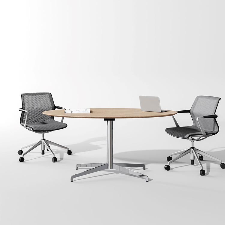 Стол для конференций 70.8 Incn Office Овальный стол для совещаний на 4 персоны