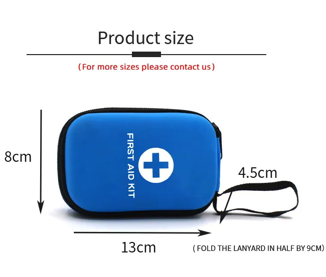 Сумка скорой помощи аварийной бортовой аптечки перемещения PU тренировки медицинская небольшая