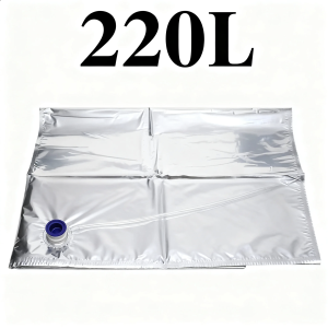 220L Aluminum Foil Aseptic Bag In Box Liner Bag | Large Volume High Barrier Bulk