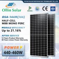 Panneau à énergie solaire des panneaux solaires 445W 450W 455W 460W de demi cellules solaires d'OLLIN