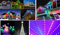2904 RGBW ont mené la ficelle 1903 imperméable extérieure légère de lumière du point IP67 RVB LED