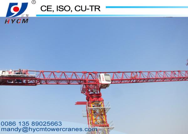 Supply QTZ250(PT7030) 16tons Flat Top Topless Tower Crane without Cathead in Dubai and Iran