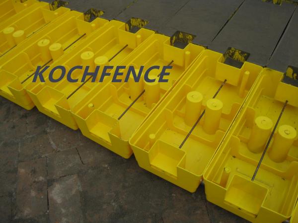 Outdoor Temporary Security Fencing With Anti Rust PVC Coated Surface