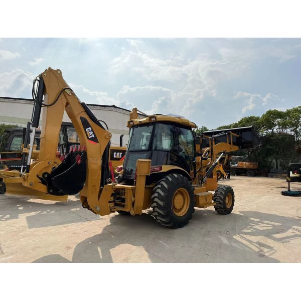 CAT 420F Used Backhoe Loader with 20Ton Operating Weight and 0-2000 Working Hours