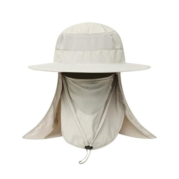 Chapéu grande exterior da cubeta da pesca da fotografia da proteção solar para caminhar o alpinismo