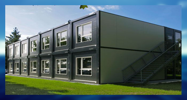 HEYA hot sale eps or rockwool panel container camp house prefab house