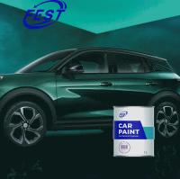 1K Green Basecoat Fast Drying Soild Colors And Comprehensive Color Range