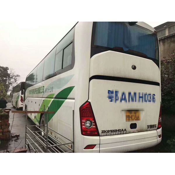 39 Seats 2013 Year Electronic Door Toilet Safe Airbag Luxury Yutong Used Buses