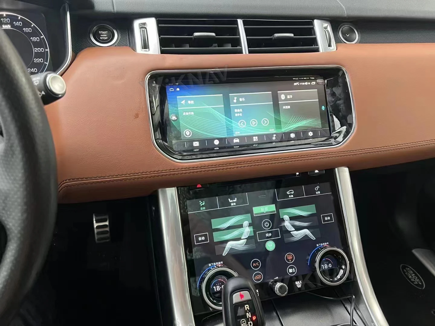 Радио для автомобилей с сенсорным экраном Android 12 для Range Rover Sport L494 2013-2017 GPS навигация Мультимедийный проигрыватель Android Auto