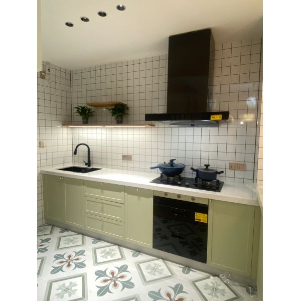 Home Furniture Kitchen Cabinets With  MDF Door Material
