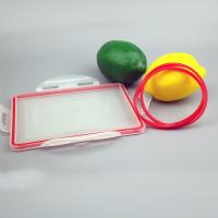 A gaxeta lisa durável da borracha de silicone soa a resistência de rasgo para o recipiente de vidro
