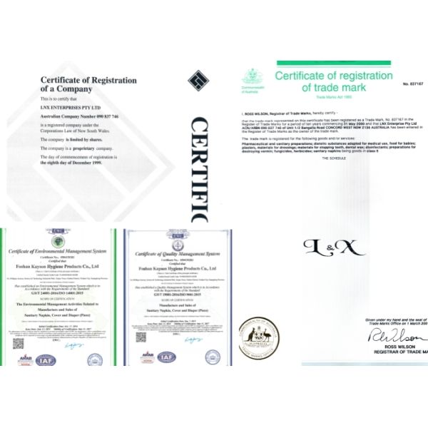 LNX Hygiene Products Co., Ltd.,