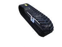 Voies en caoutchouc légères noires, voies en caoutchouc de HOLMAC pour de mini bêcheurs