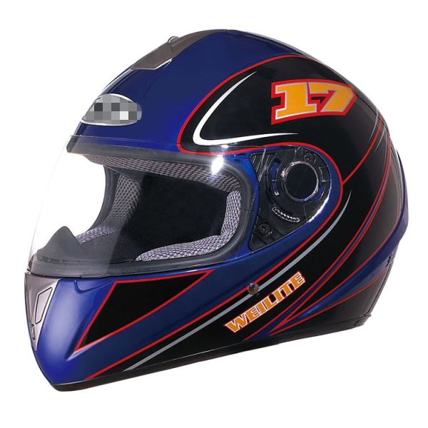 Full Face DOT Approved Customized Logo Motorcycle Helmet for Head Safety Protection