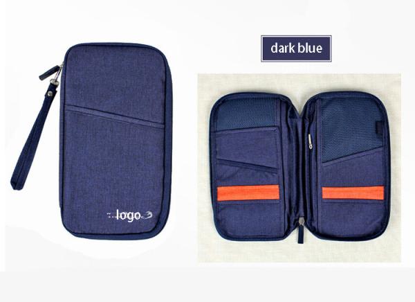 Travel abroad passport folder bag multi-function certificate bag travel card travel ticket bag protective cover bags