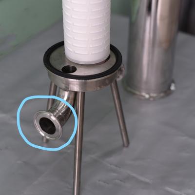 Food Grade Stainless Steel 304 Filter Press Spare Parts Quick Install Connection