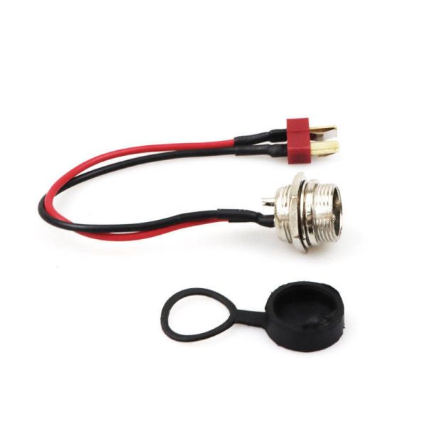 10In Electric Scooter Charging Port Kugoo Scooter Parts ABS Plastic