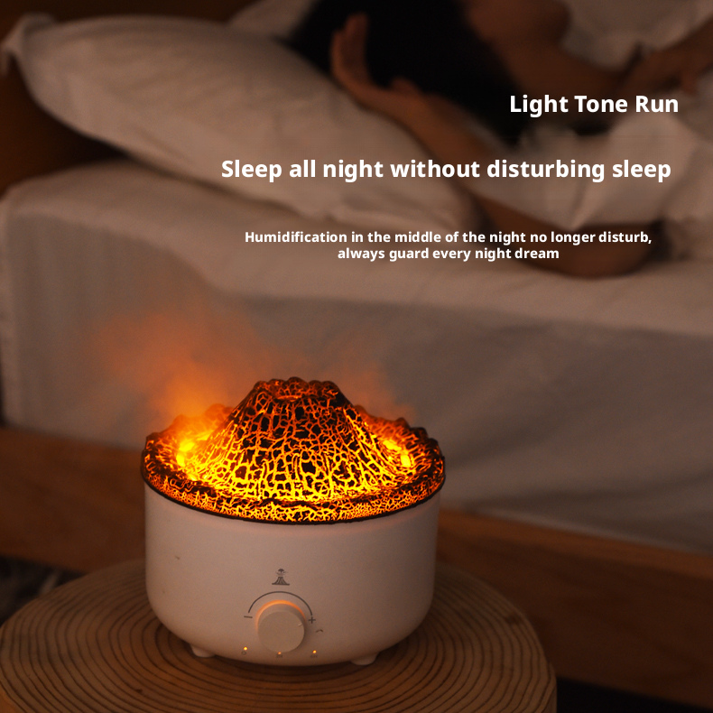 Antibacterial Ultrasonic Aroma Air Humidifier Portable 0.5L Capacity For Household Use