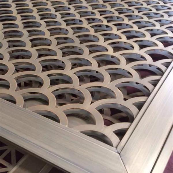 home furniture stainless steel metal screen partition wall for interior decorative