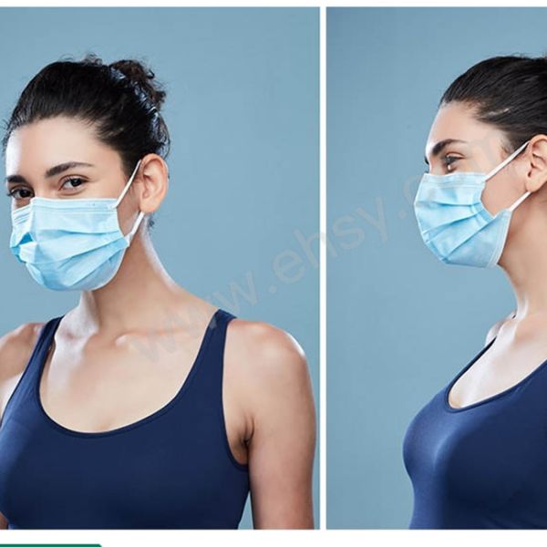 10g Protective Fabric Meltblown Non Woven Disposable Mask