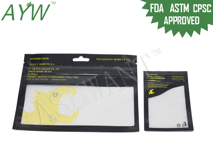 Большое/небольшое окно ясности сумки корма для домашних животных размера для паковать пресноводные прикормы