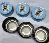 Waterproof Beef Can Rust Proof Small Round Tin Box D65*38mm