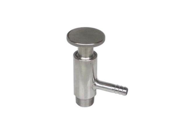 Aseptic Sanitary Sample Valve / Stainless Steel  Sample Port Valve