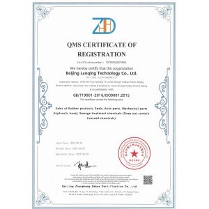 Beijing Lanqing Technology Co., Ltd. Certifications