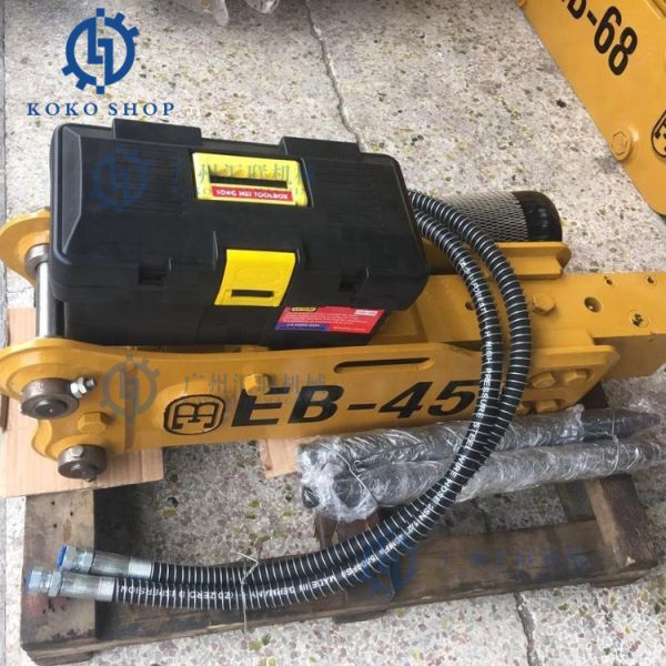 EB45 открытый верхний бортовой тип молоток утеса выключателя гидравлического Джек зубила диаметра 45mm для экскаватора 0.8-1.5 тонн мини