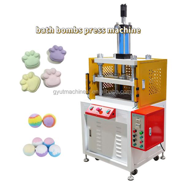 Mini Bath Bomb Salt Powder Shampoo Bar Press Machine with Pneumatic Press