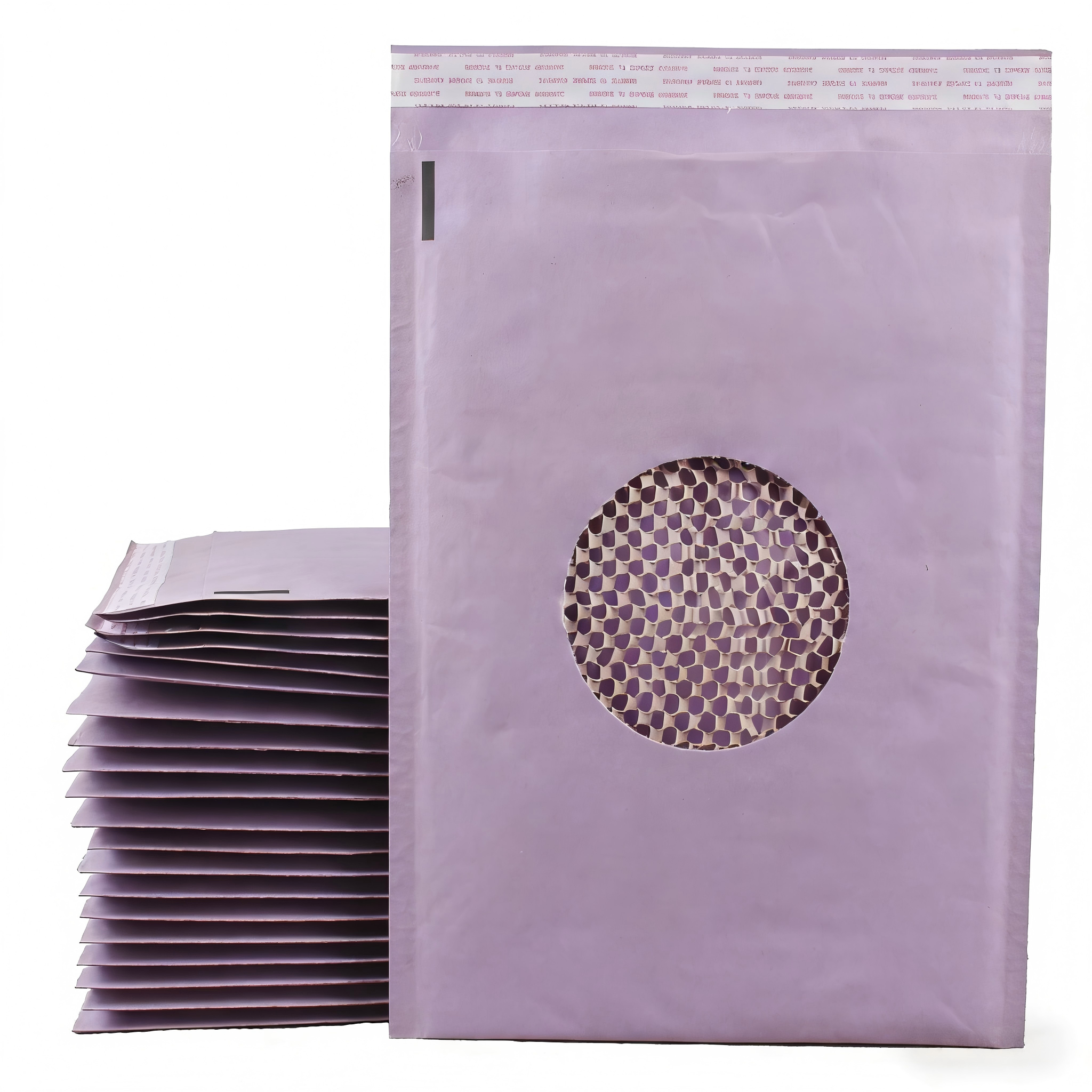 Custom Size Honeycomb Paper Mailer with 100% Recyclable Honeycomb Cushion Structure for Eco Protective Packaging