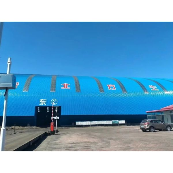 AZ160 PPGL RAL5020 Стенная облицовка Океан Голубой цвет Покрытая сталь Предварительно окрашенная Алюцинковая сталь IBR Гофрированные стеновые панели