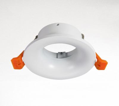 Industrial Mr16 LED Housing For 110-248v White Round Commercial Spotlight