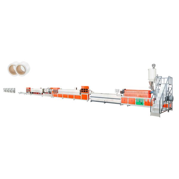 Heavy Duty PP Strap Band Extrusion Line with 150kg/H Output and Twin Screw Technology