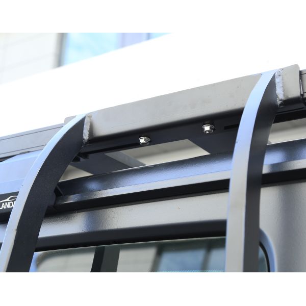 Q235-8 Double Sided Aluminium Extension Ladder 4 Runner Side Ladder Car Roof Ladder 2018