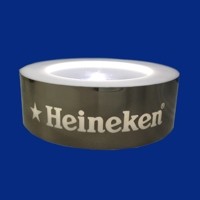 бутылка приведенная кругом Glorifier 20mm выгравировала акриловые полки освещенной Адвокатуры