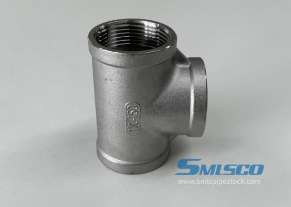 Tee igual de fundición 316 para tuberías ASTM A351 CF8M DN50