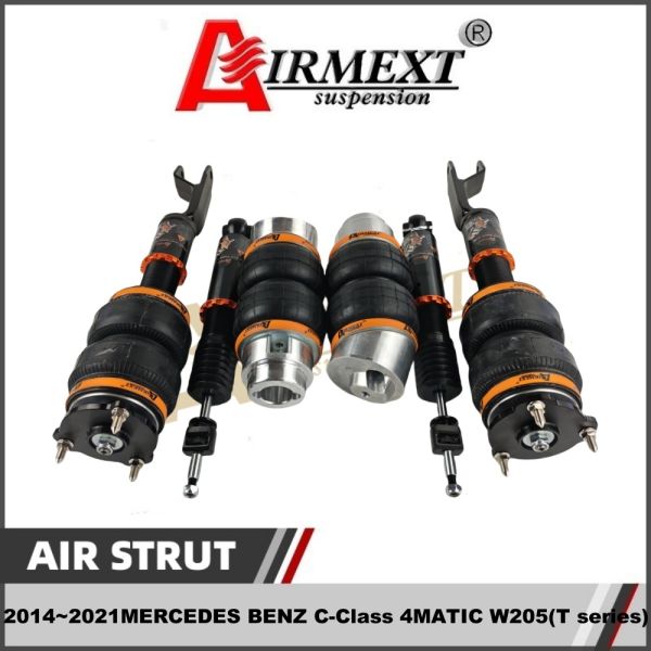 Pour MERCEDES BENZ Classe C 4MATIC W205 (2014~2021) Kit de suspension pneumatique / Ensemble ressort pneumatique / Pièces automobiles / pneumatique