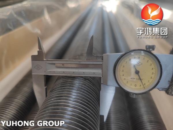 ASTM A179 Carbon Steel Wound L Fin Tube for Air Cooled Heat Exchangers